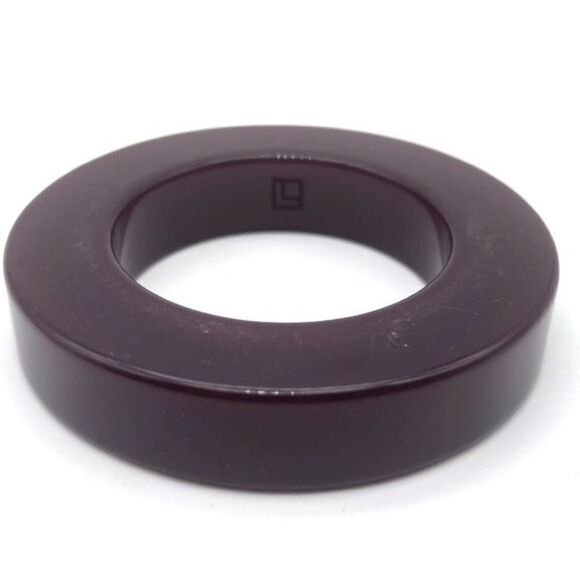 TRADEMARK™ Burch sisters‎ art deco bangle bracelet purple vintage inspired small - Picture 1 of 6